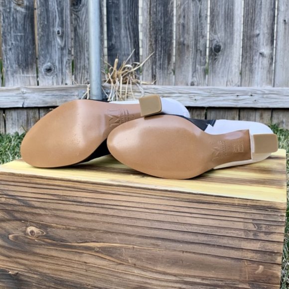 M Missoni Leather Two-Tone High Heel Mid Boot - Picture 11 of 13